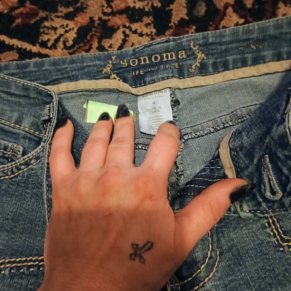 Jean shorts